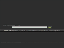 Tablet Screenshot of intranet.management.com