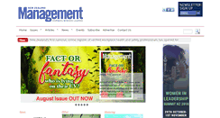 Desktop Screenshot of management.co.nz
